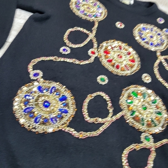 SGGS By Sacha Vintage Holiday Christmas Sweater Size Large - Picture 3 of 5